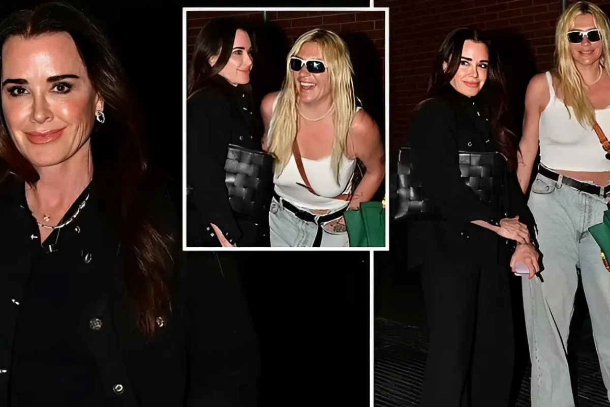 Kyle Richards “partyed” with Kesha in a bright Los Angeles night – right after confirming his return to the new season of RHOBH - lulu