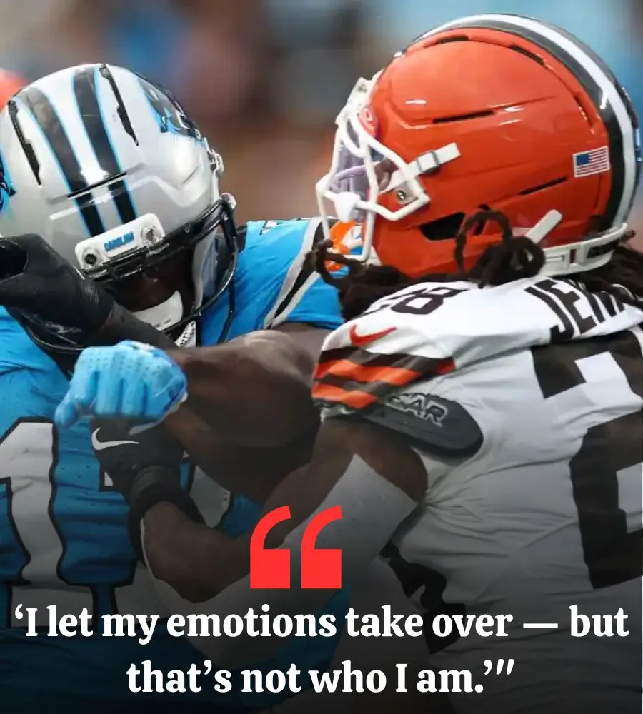 Panthers WR Xavier Legette Breaks Silence After Fight Against Browns
