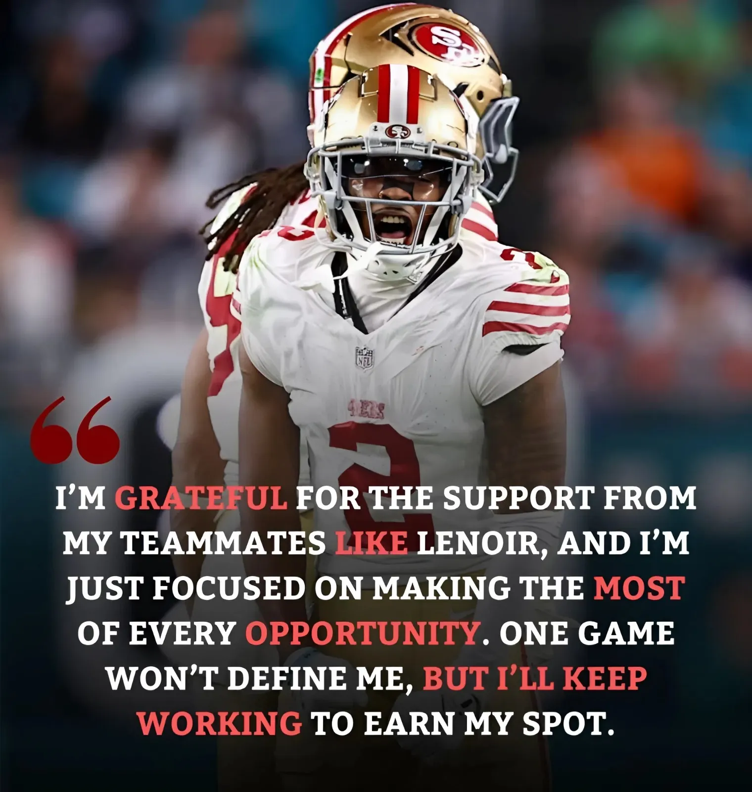 Deommodore Lenoir Shouts Out Unsung 49ers Cornerback After Preseason Opener