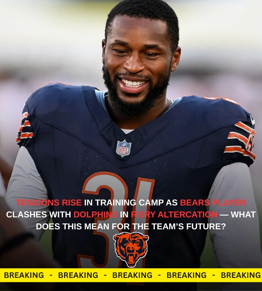 Bears Starter Triggers Heated Fight With Dolphins: ‘He’s a Little Boy’