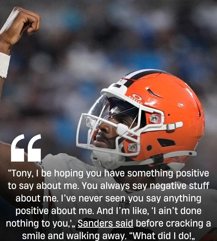 Video Captures Browns QB Shedeur Sanders Confronting Reporter