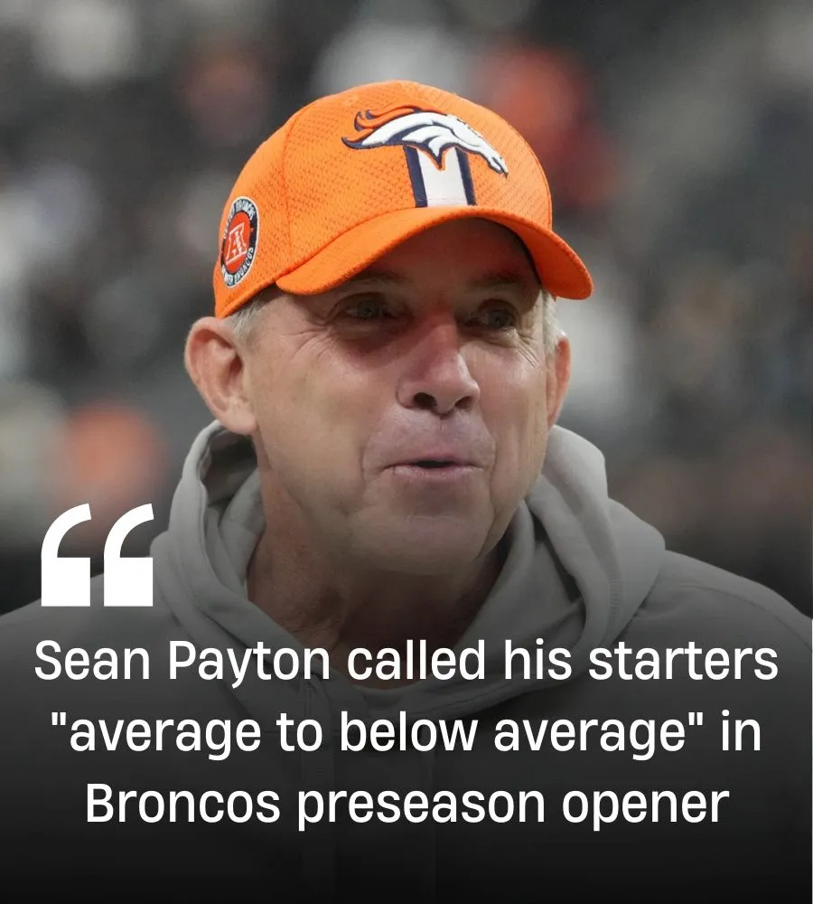 Sean Payton did not mince words as Broncos starters struggled vs. 49ers