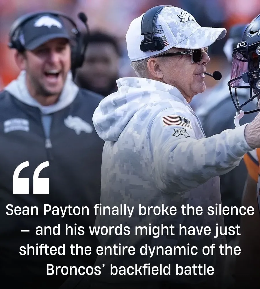 Broncos HC Sean Payton Gives Telling Update on Team’s RB Battles