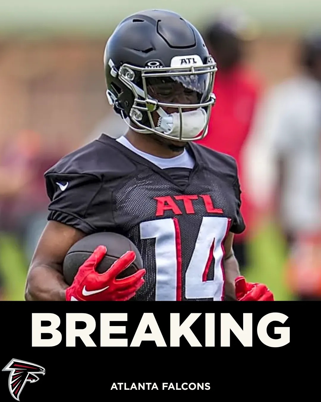 Former Atlanta Falcons WR Feared To Have Suffered ‘Pretty Significant’ Injury