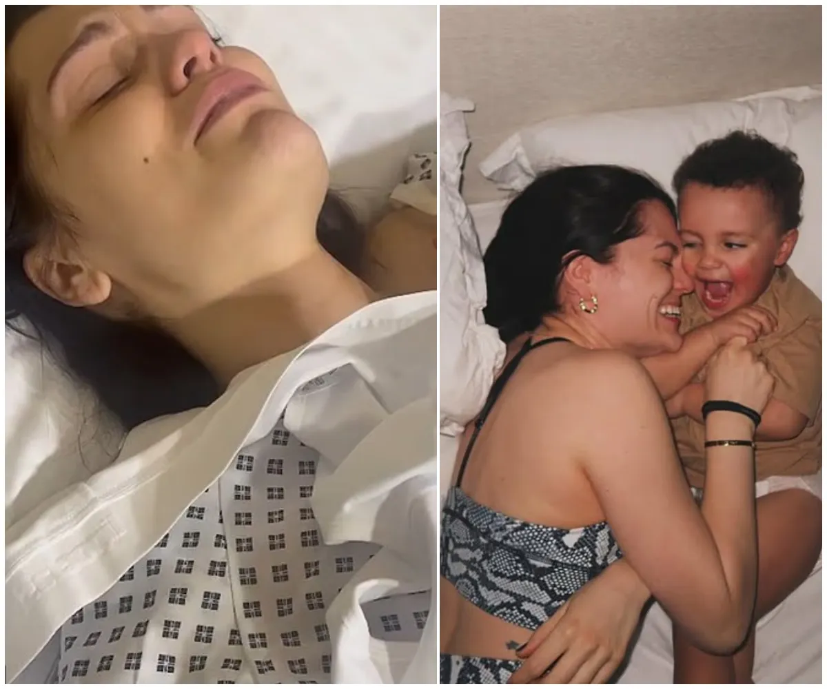 ‘I can’t believe this has happened’ — Jessie J reveals she ‘sobbed’ over her scars after breast cancer surgery, admits she’s ‘not cancer free’… and says son Sky, 2, has been ‘the light of my life’ during her toughest battle - suong