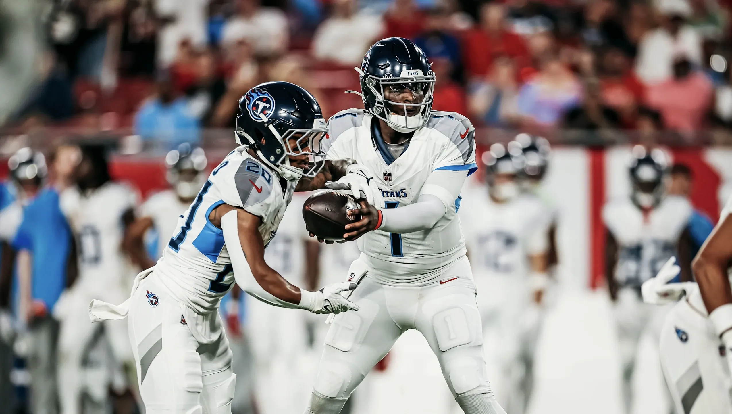 It took Titans fans only one preseason game to fully buy into the Cam Ward hype