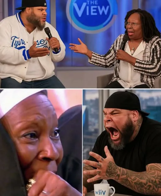 “Cut It! Get Him Off My Set!” — Whoopi Goldberg’s Meltdown Can’t Stop Tyrus From Torch­ing ‘The View’ On Live TV Whoopi screamed, but Tyrus didn’t back down.