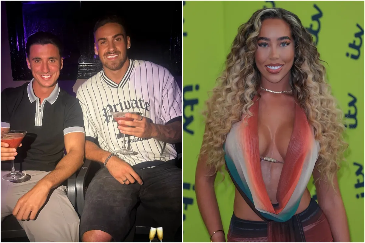Love Island’s Tommy and Ben enjoy boozy night out together after they both cheated with same Towie star ngocc