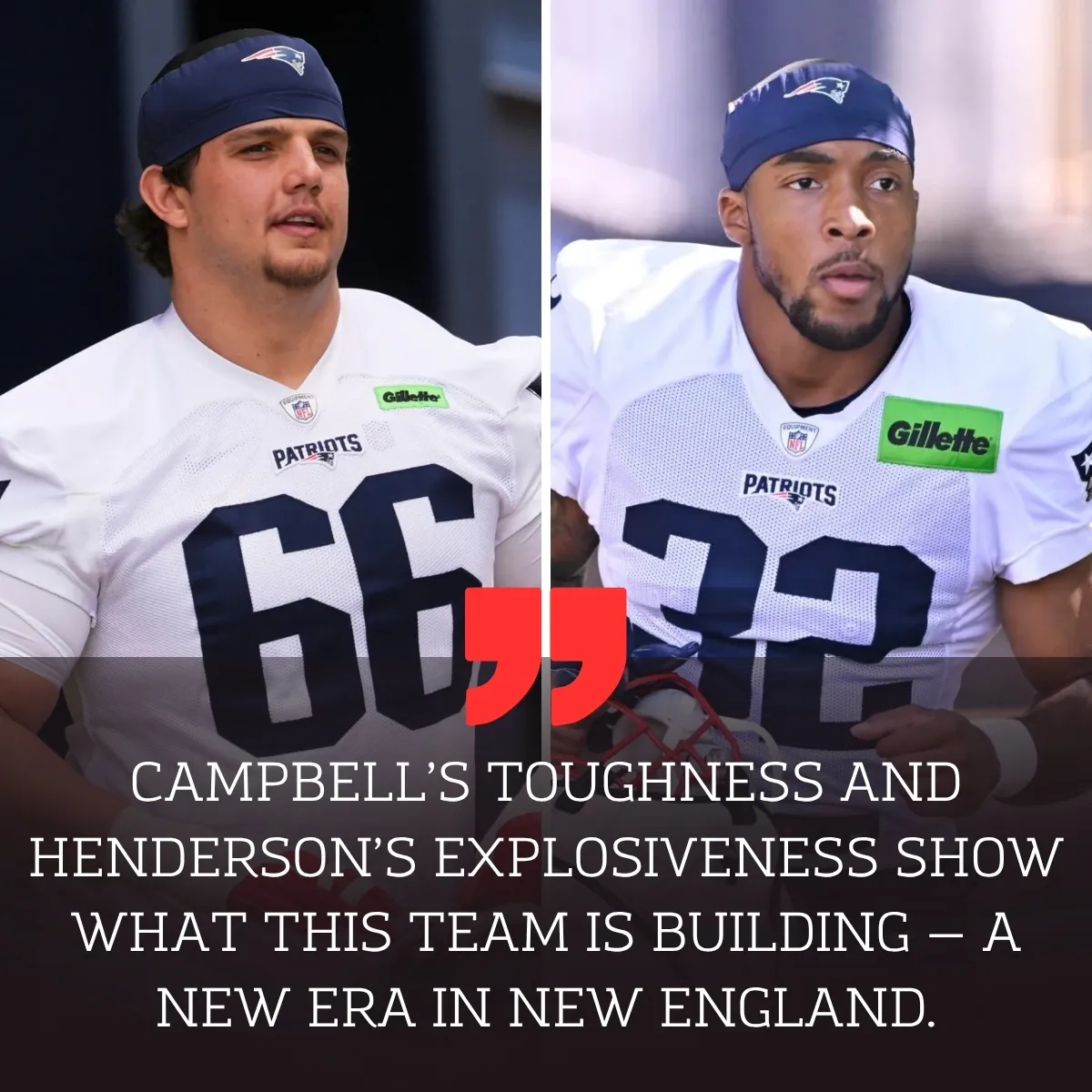 Will Campbell’s blunt response to getting involved in Patriots-Commanders scuffle