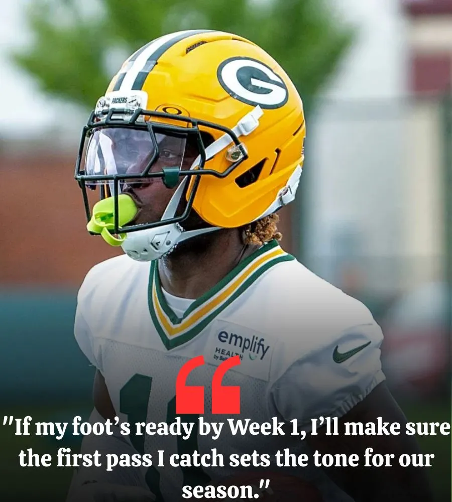 Packers WR Jayden Reed uncertain to play in Week 1? Latest on WR Christian Watson, LB Quay Walker