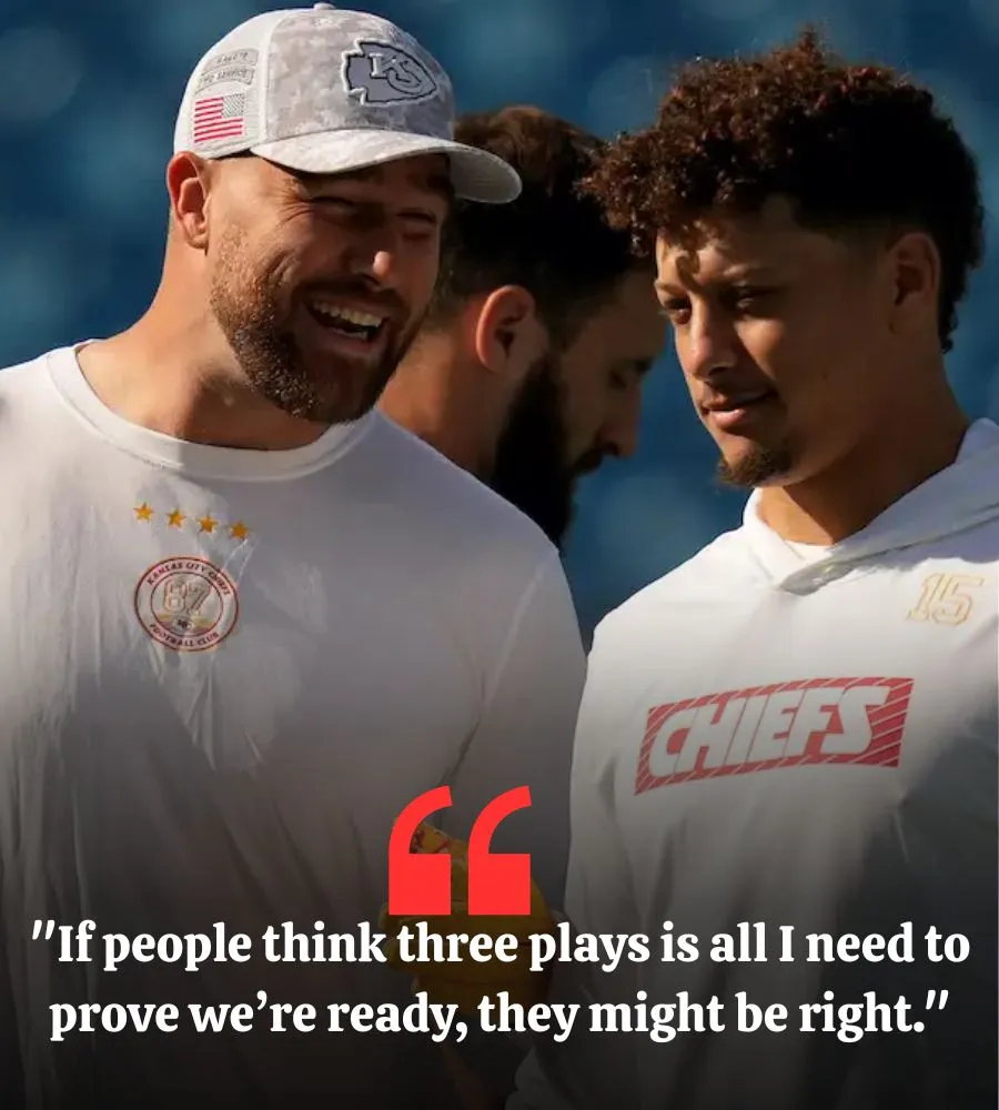 Travis Kelce Reveals Feelings on Longtime Partner Patrick Mahomes