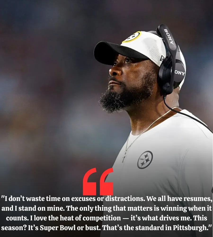 Mike Tomlin Gives Direct Response To Steelers Fans Calling For His Firing Over Lack Of Postseason Success