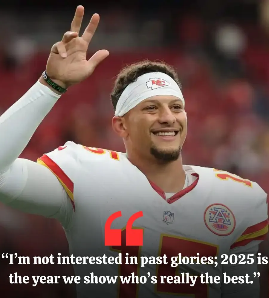 Patrick Mahomes Issues Bold Prediction for Chiefs in 2025