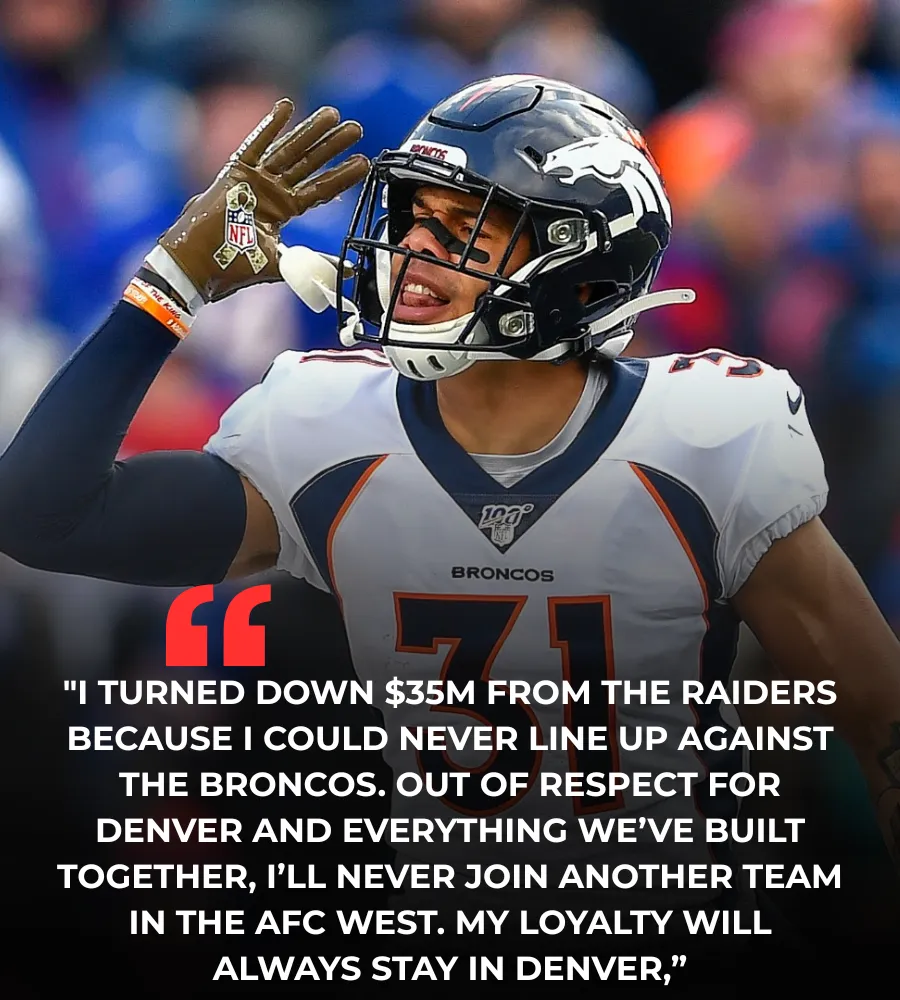 Broncos Star Fan Favorite Rejects John Spytek’s $35M Job Offer — He Vows Loyalty to Denver Over Raiders’ Payday