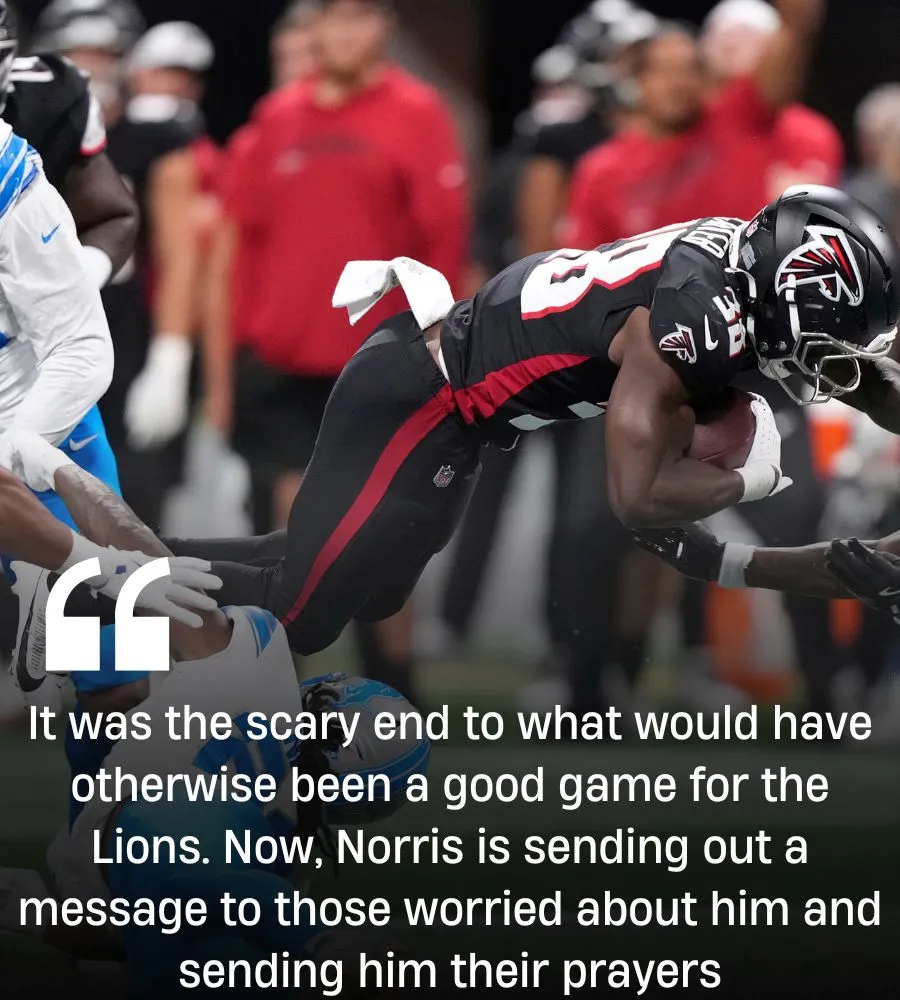 Lions Player Who Suffered Serious Injury Shares 2-Word Update