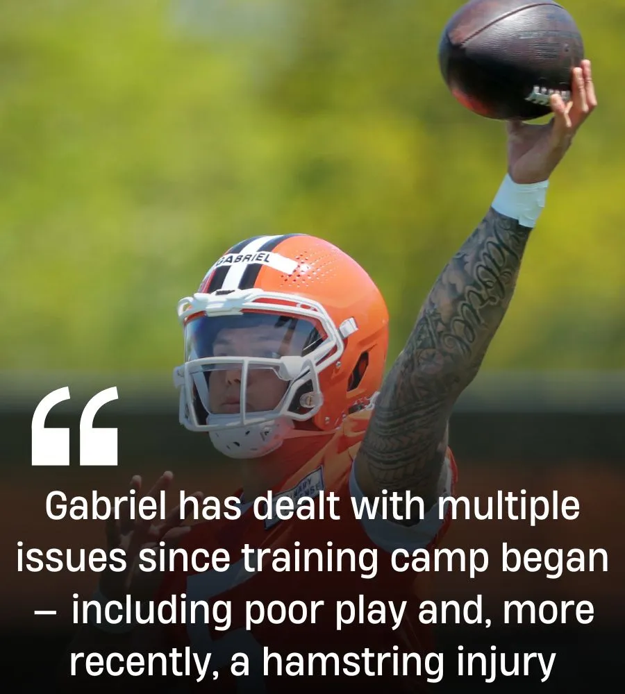 Dillon Gabriel Gets More Bad News as Browns Announce QB Depth Chart