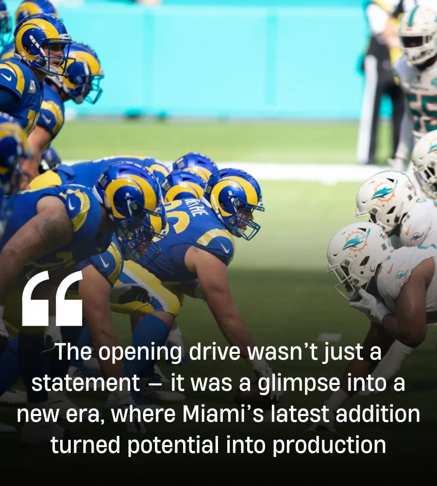 Dolphins’ Newest Weapon Revealed In 15 Play Opening Drive
