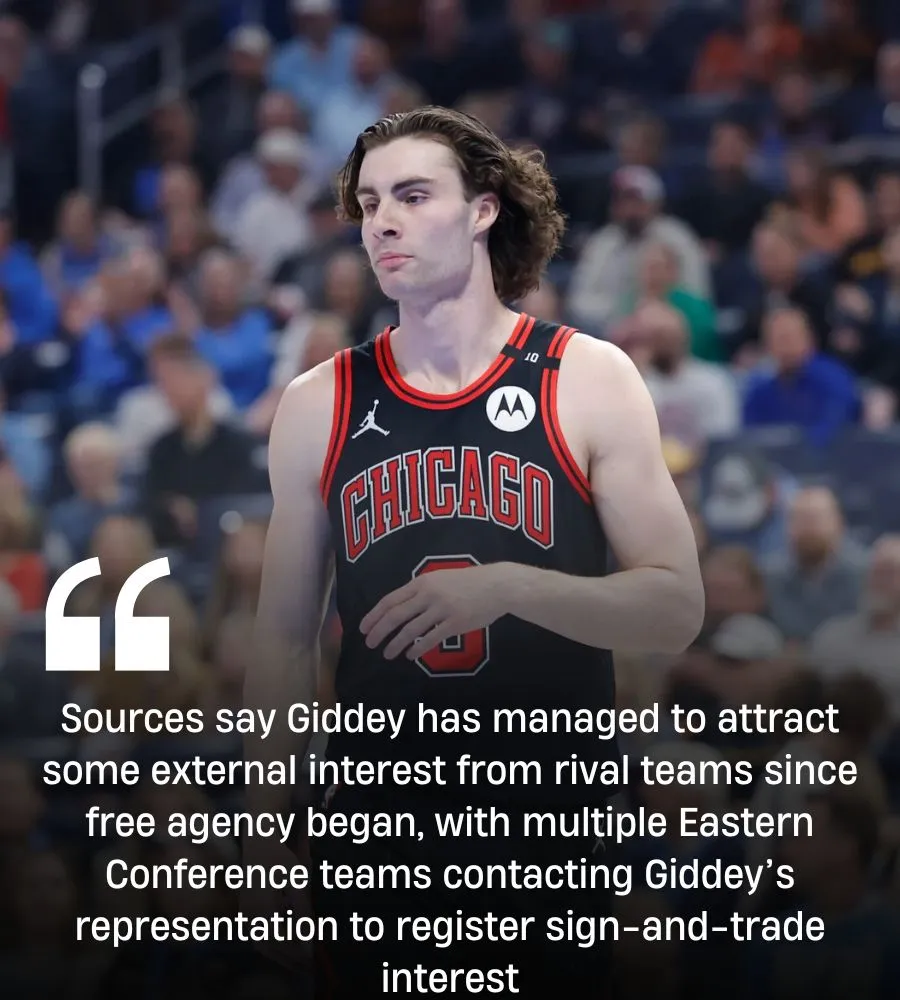 Bulls Giddey Reportedly Attracted Interest From “Multiple Eastern Conference Teams”