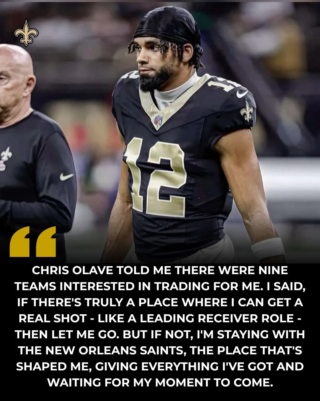 9 Teams Submit Trade Offers for Saints WR Chris Olave — Market Heating Up Fast