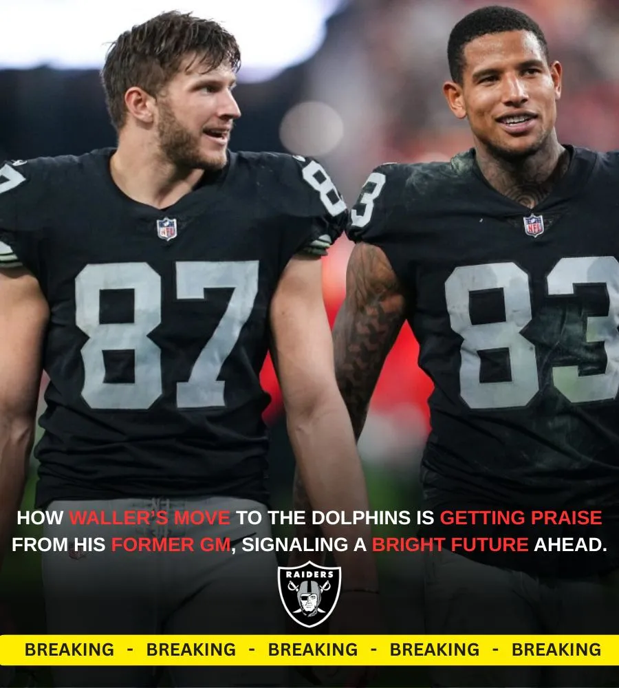 Former Raiders GM sends positive message to Dolphins' Darren Waller