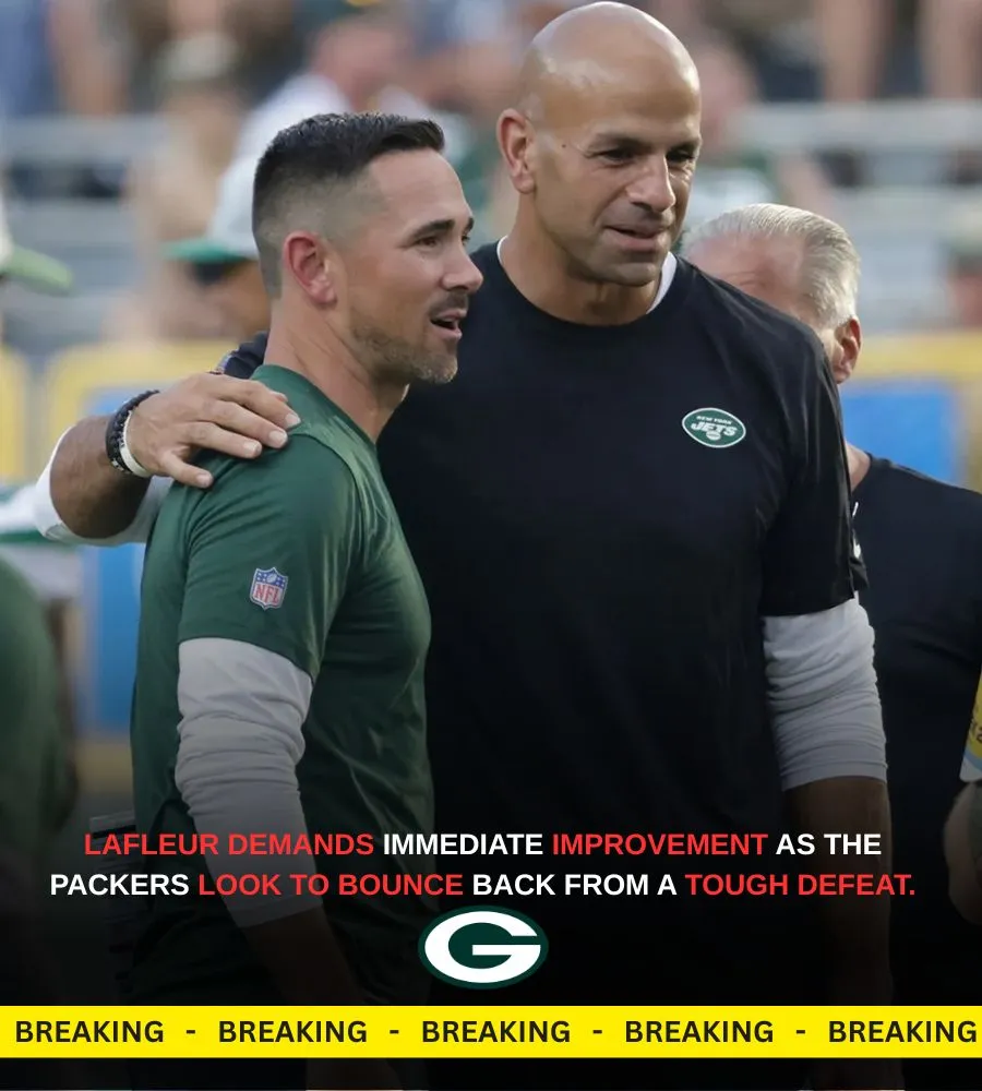 Packers’ Matt LaFleur sends ‘urgent’ warning after ugly preseason loss to Jets