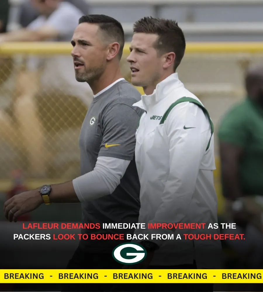 BREAKING: Packers’ Matt LaFleur sends ‘urgent’ warning after ugly preseason loss to Jets