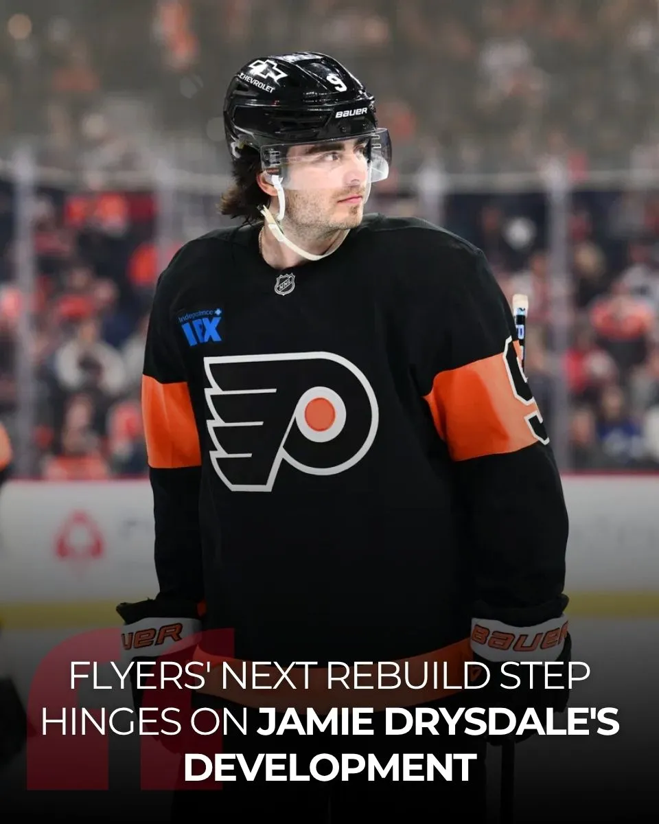 Flyers' Next Rebuild Step Hinges on Jamie Drysdale's Development