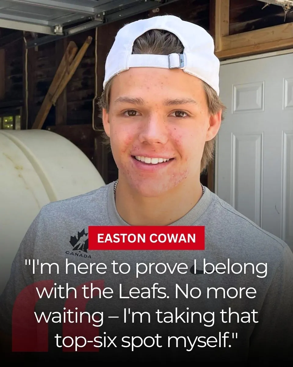 Is Easton Cowan ready to join the Toronto Maple Leafs?
