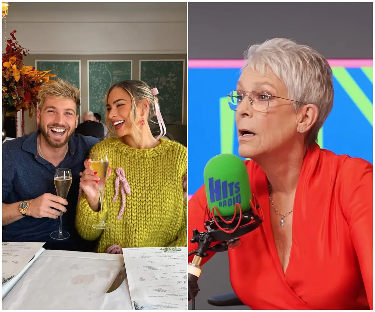‘And?’ — Hollywood legend Jamie Lee Curtis leaves Sam Thompson squirming with live on-air proposal question about ex Zara McDermott… completely unaware the pair split months ago - suong