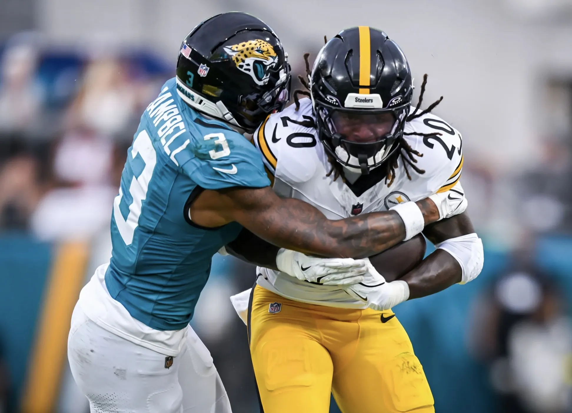 Steelers Rookie Kaleb Johnson Gets Very Honest Rating In First Game Against Jacksonville