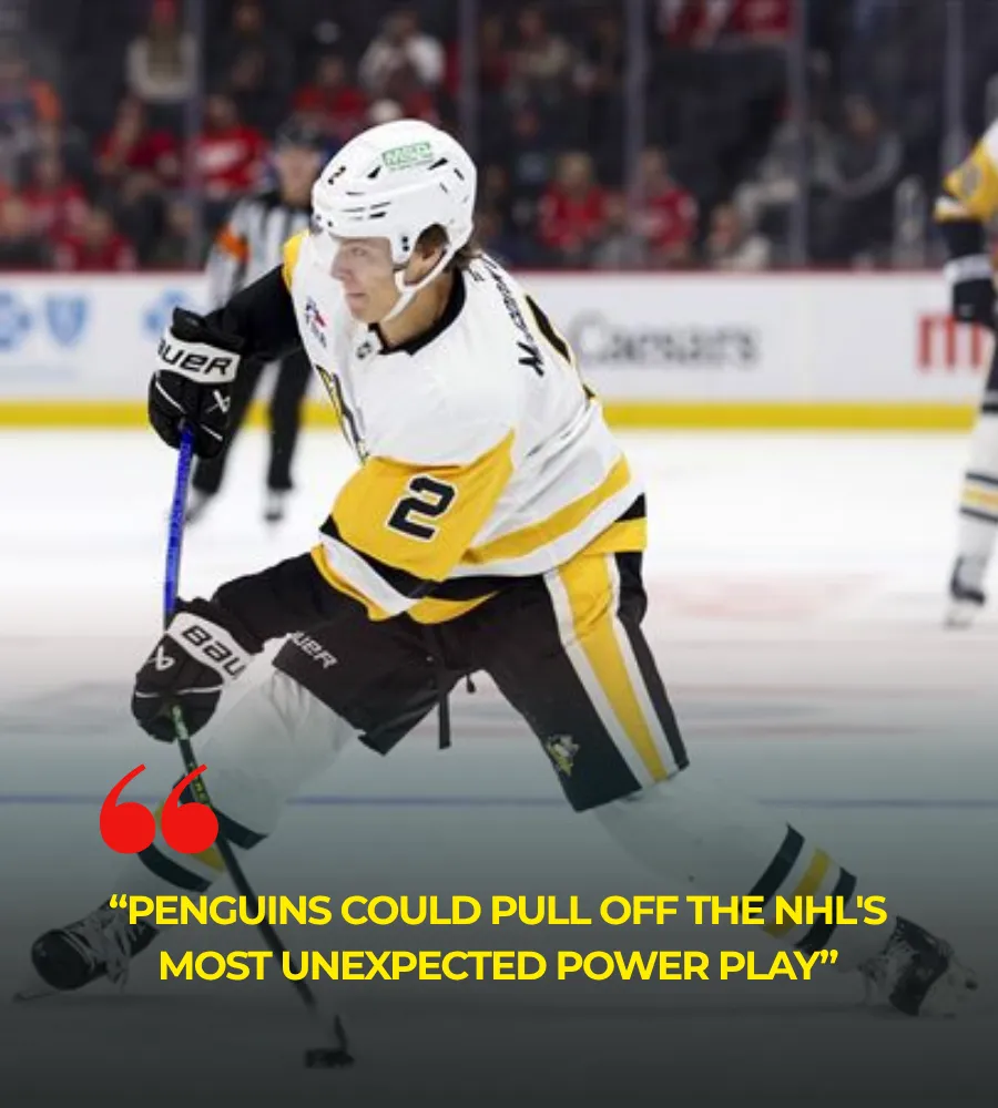 Penguins could pull off the NHL's most unexpected power play