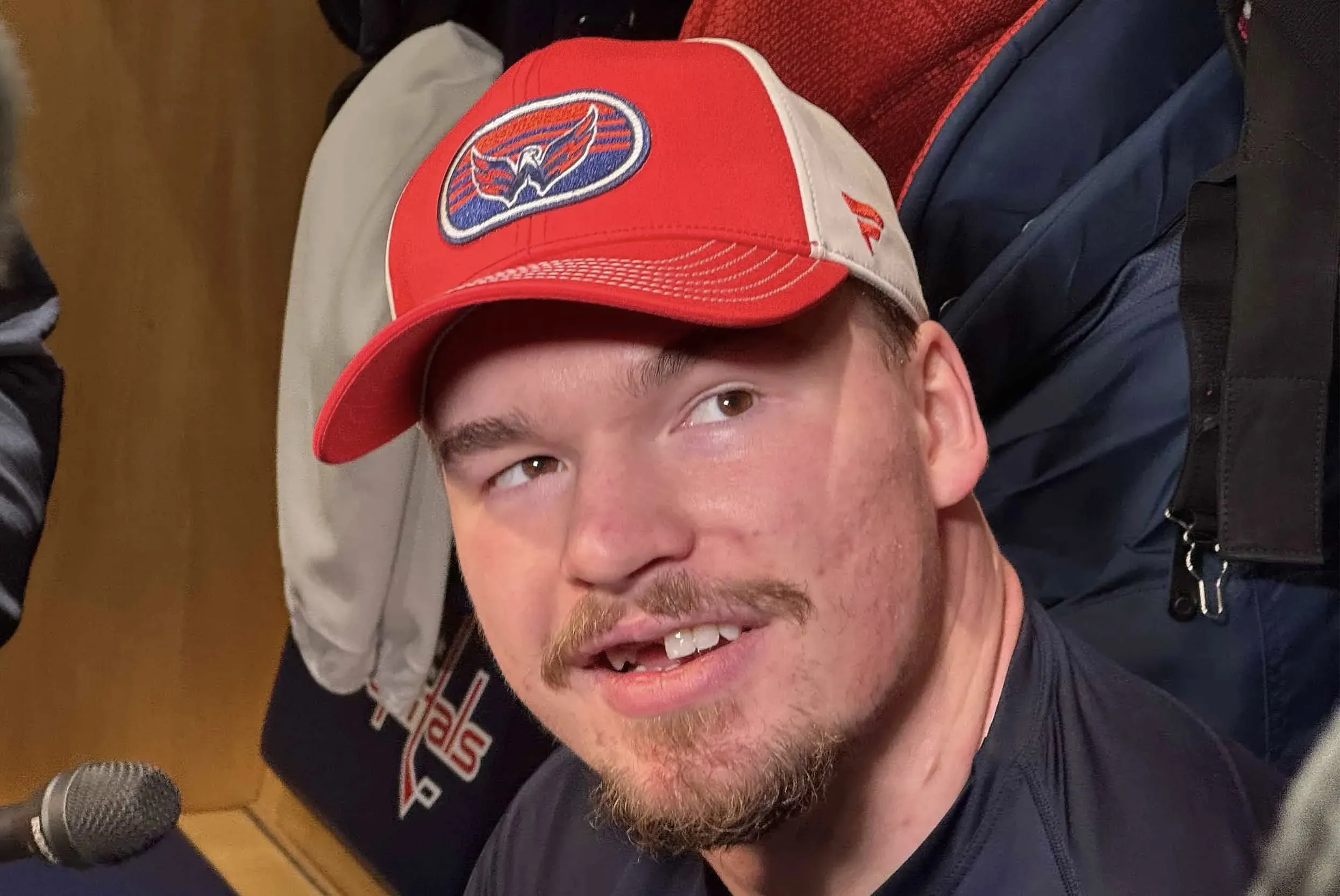 Ex-Capitals defenseman found it disappointing to be shoved down playoff-bound depth chart