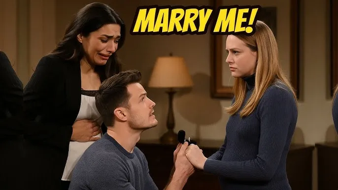AUDRA IS PREGNANT - KYLE DOESN'T CARE AND PROPOSES TO CLAIRE THE YOUNG AND THE RESTLESS SPOILERS