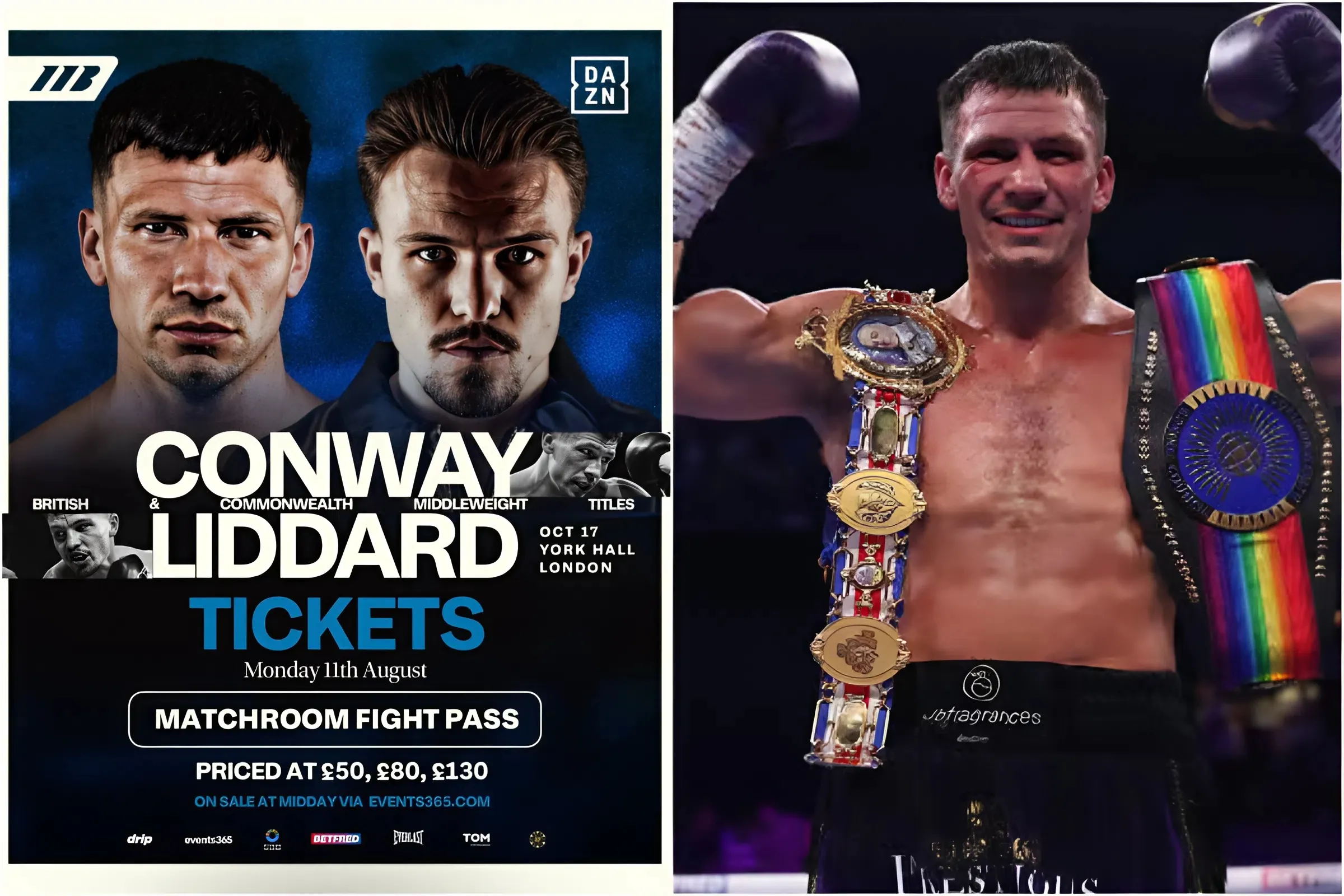 Kieron Conway vs George Liddard Joins Stacked Matchroom Undercard Lineup trucc