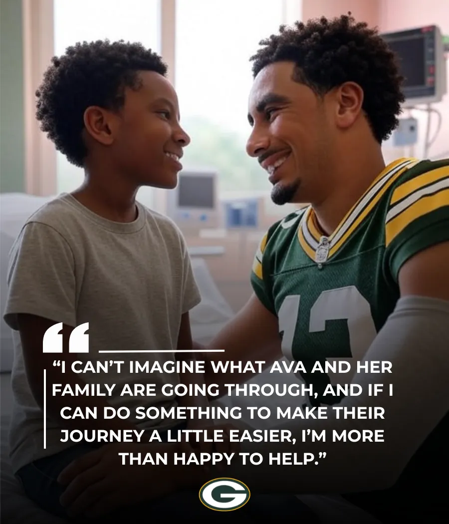 Jordan Love Shows Heartfelt Kindness by Helping 13-Year-Old Girl Battling Cancer