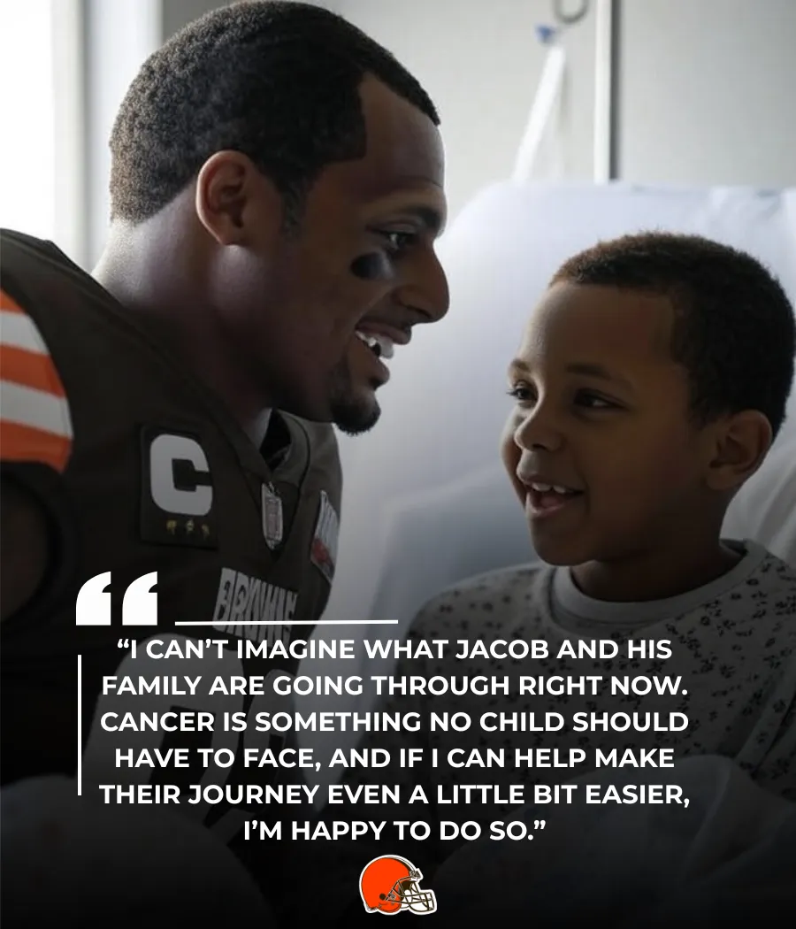 Deshaun Watson Lends a Helping Hand to 10-Year-Old Boy Battling Cancer