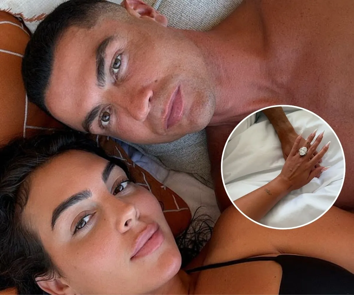 ‘In this and in all my lives’ — Cristiano Ronaldo finally proposes to Georgina Rodríguez after nearly a decade together as the WAG unveils an enormous diamond ring in a romantic Instagram reveal that sends fans into meltdown...- suong
