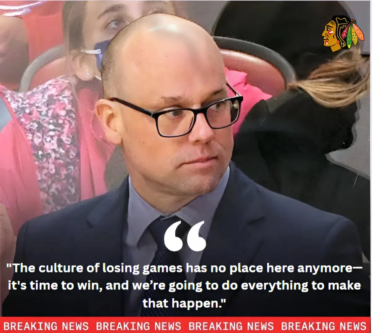 New Blackhawks Head Coach Takes a Shot at His Predecessor's Culture of Losing Games