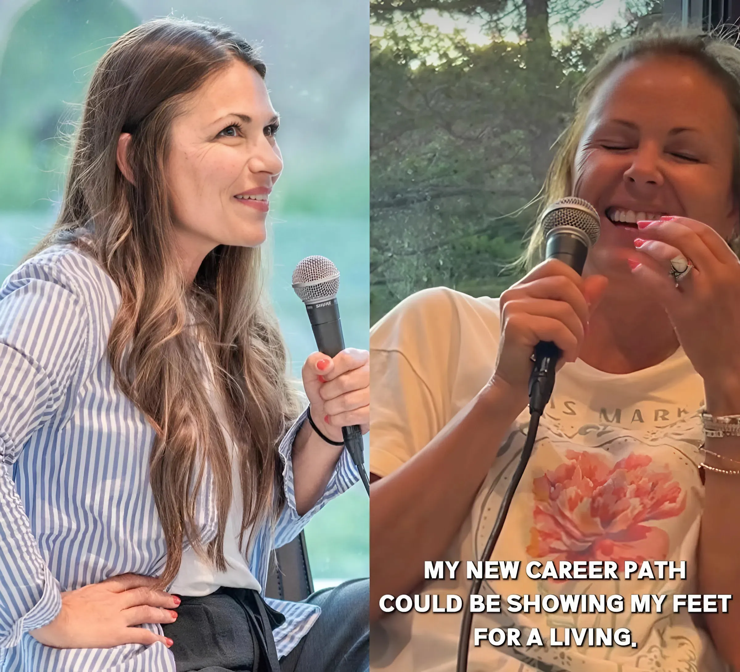 Former Bachelorettes Trista Sutter & DeAnna Pappas Joke About Starting ‘New Career’ Showing Their Feet
