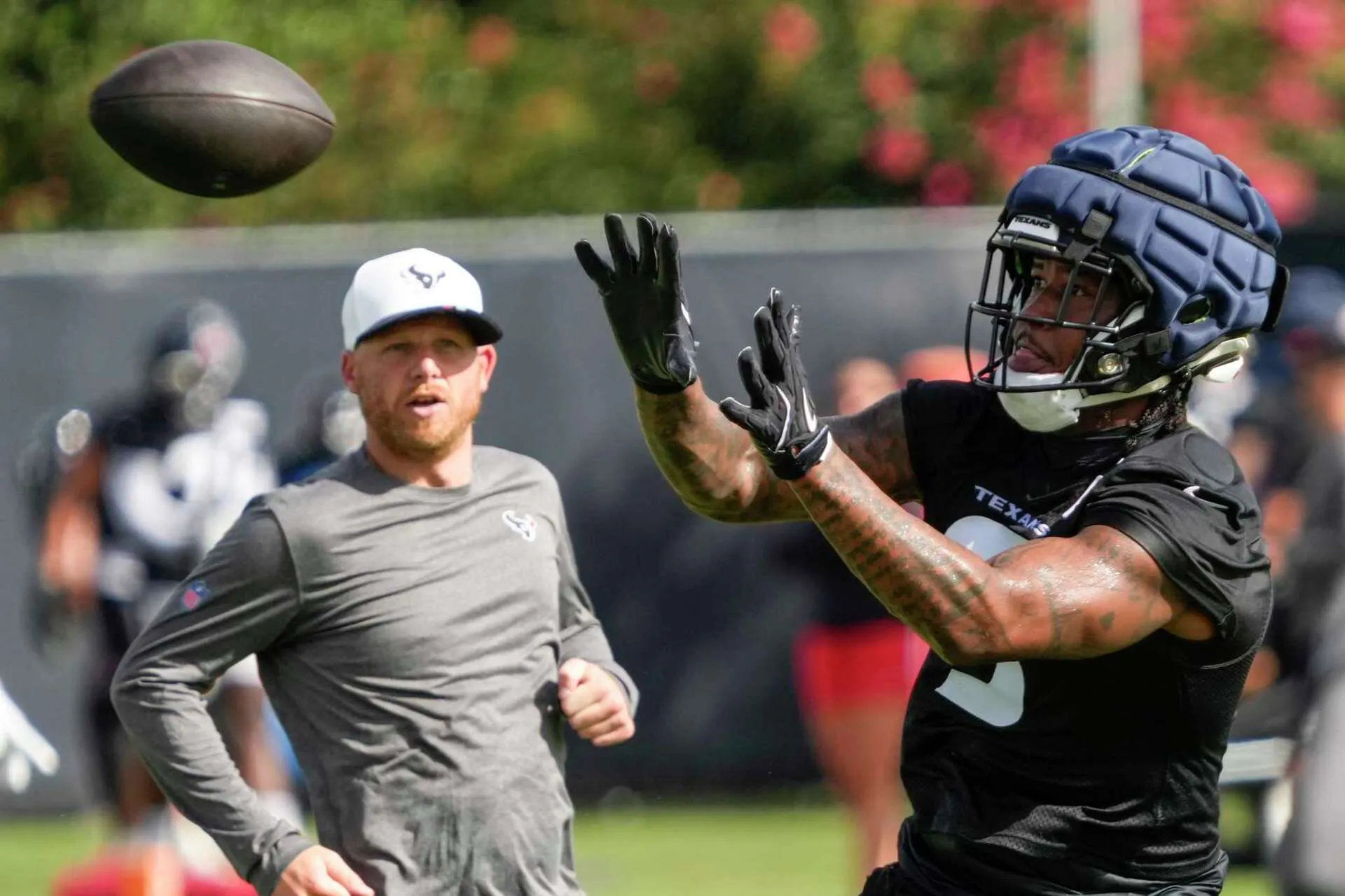 Call the Texans the land of injuries - their edge rusher left the field in tears after a heartbreaking injury during practice