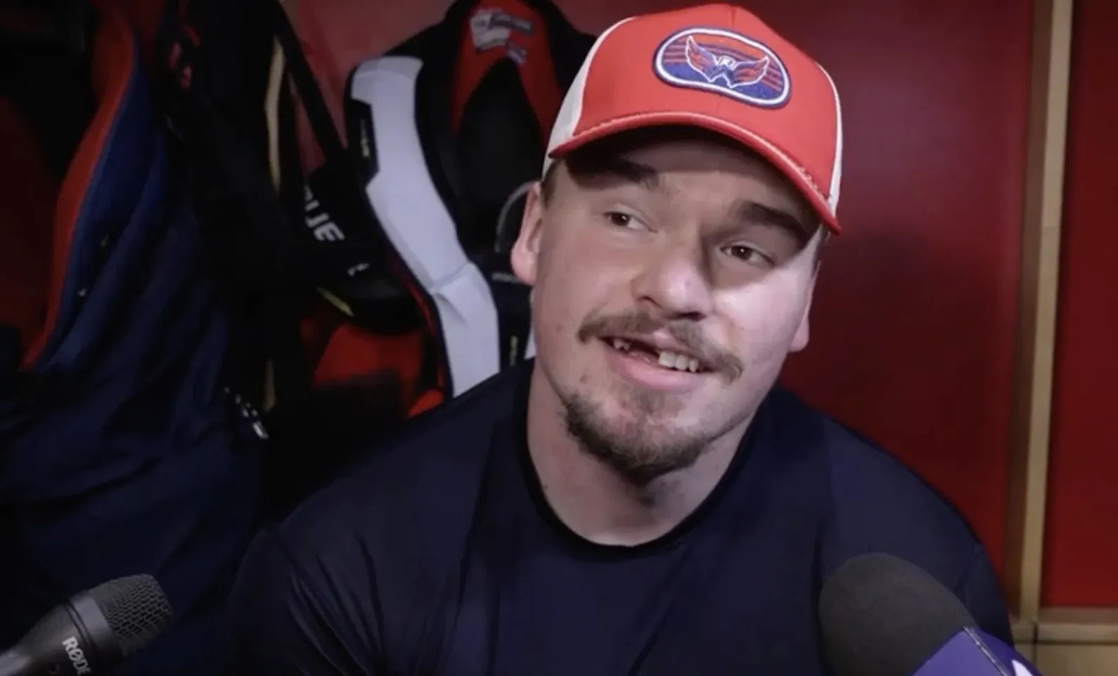 Alex Alexeyev reveals full extent of damage to teeth after taking high stick during playoffs