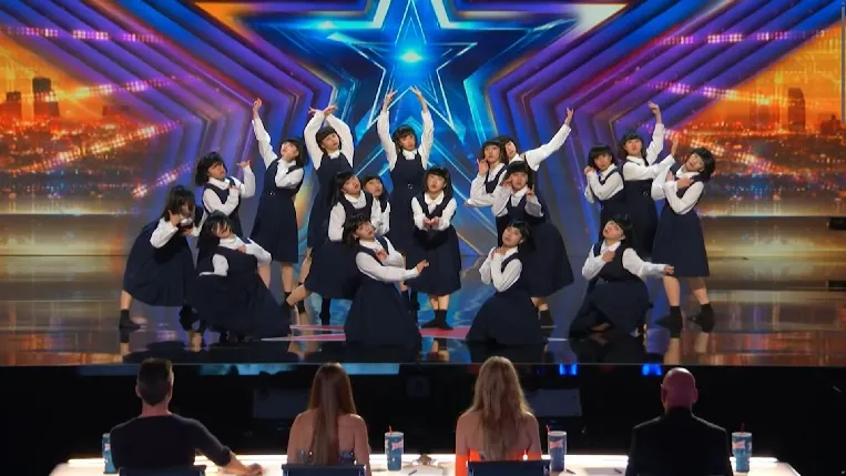Unforgettable Moment: Japanese Girl Dance Group Rocks AGT Stage in School Uniforms