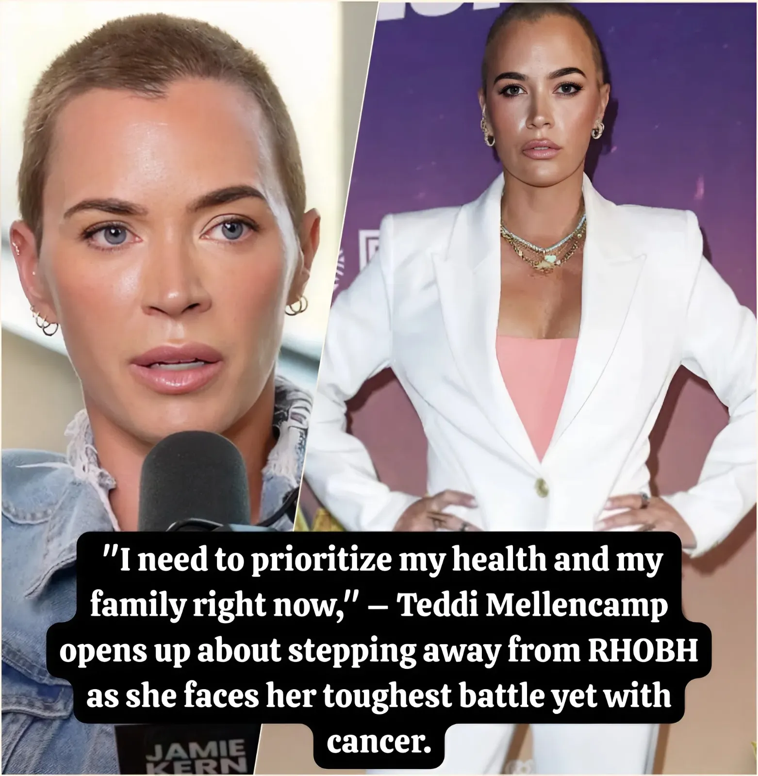Teddi Mellencamp Rules Out The Real Housewives of Beverly Hills Return Amid Cancer Fight!