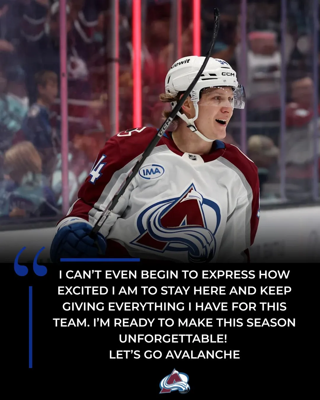 Joel Kiviranta Excited to Re-Sign with Colorado Avalanche: "I'm Ready to Give It My All"
