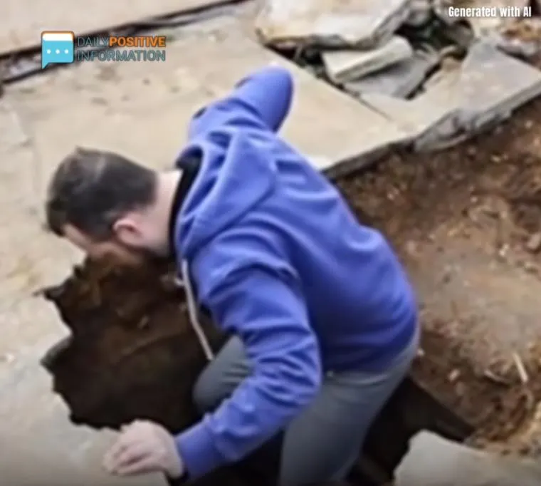 Man Kept Hearing Strange Noises Under Driveway, Look What He Found Inside