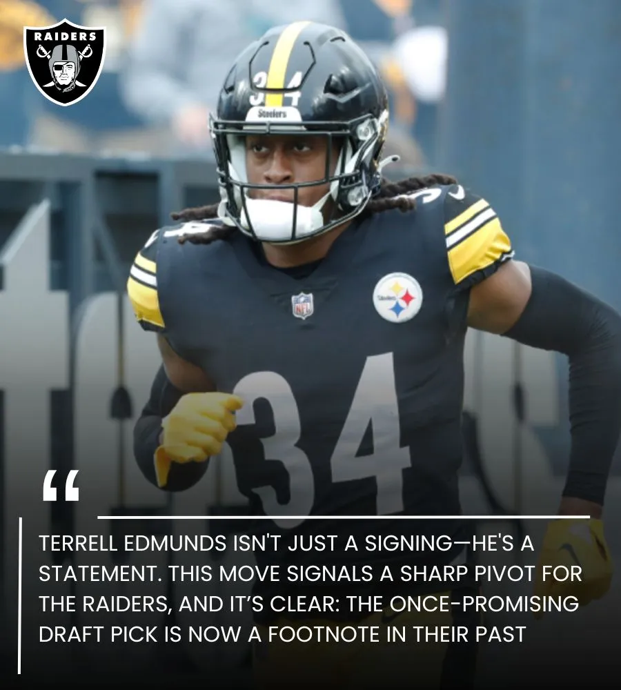 Raiders May Be Done With Forgotten Draft Pick After Terrell Edmunds Signing