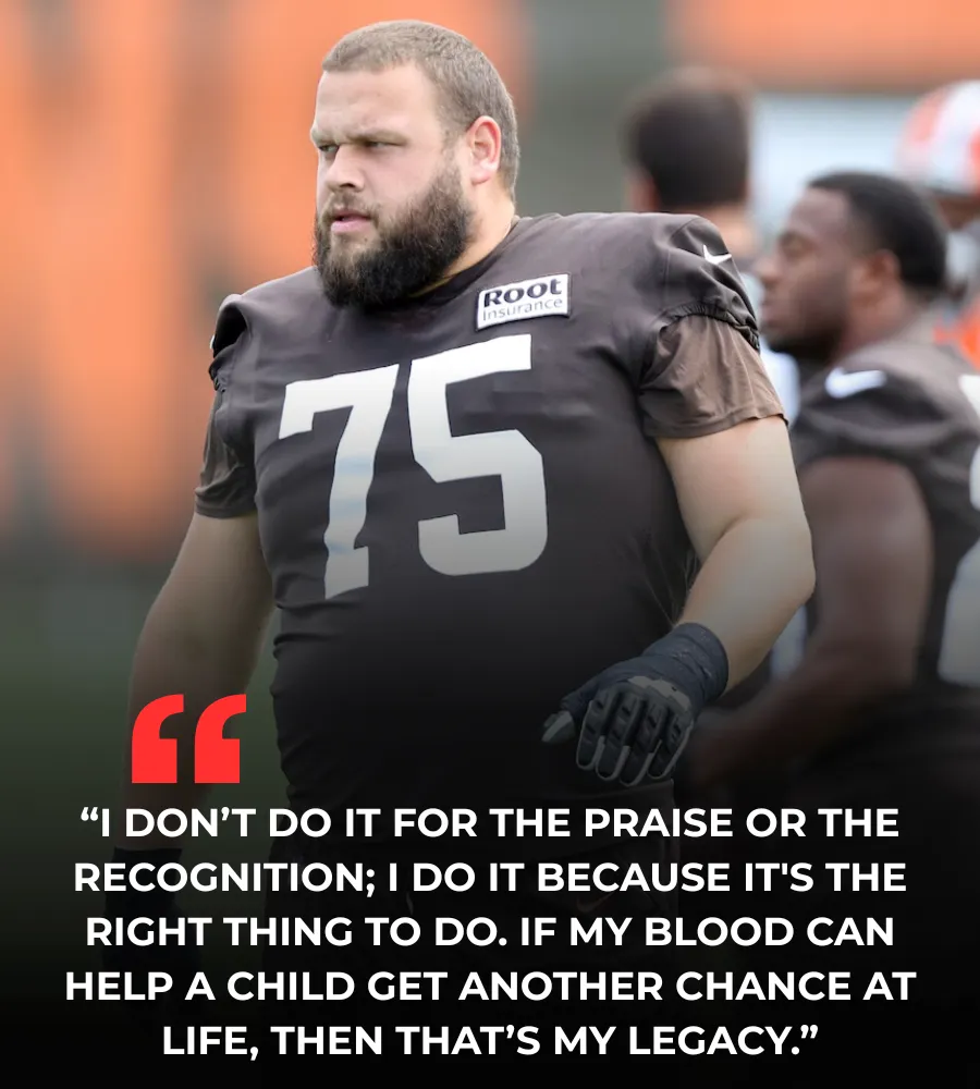 Touching Story: Cleveland Browns' Joel Bitonio's Quiet Journey of Love