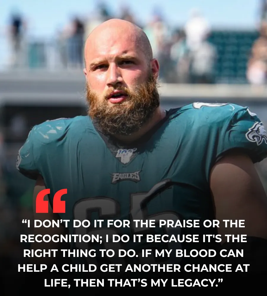 Touching Story: Philadelphia Eagles' Lane Johnson's Quiet Journey of Love