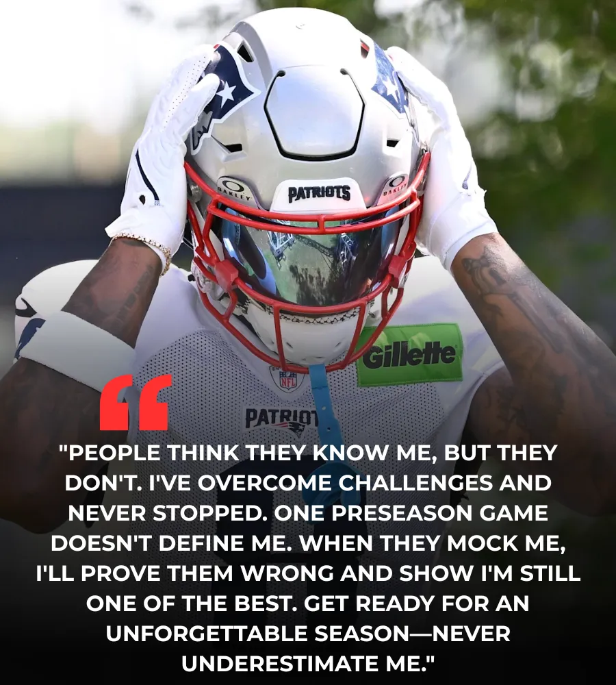 Patriots' Stefon Diggs Hit With Sobering Reality Check
