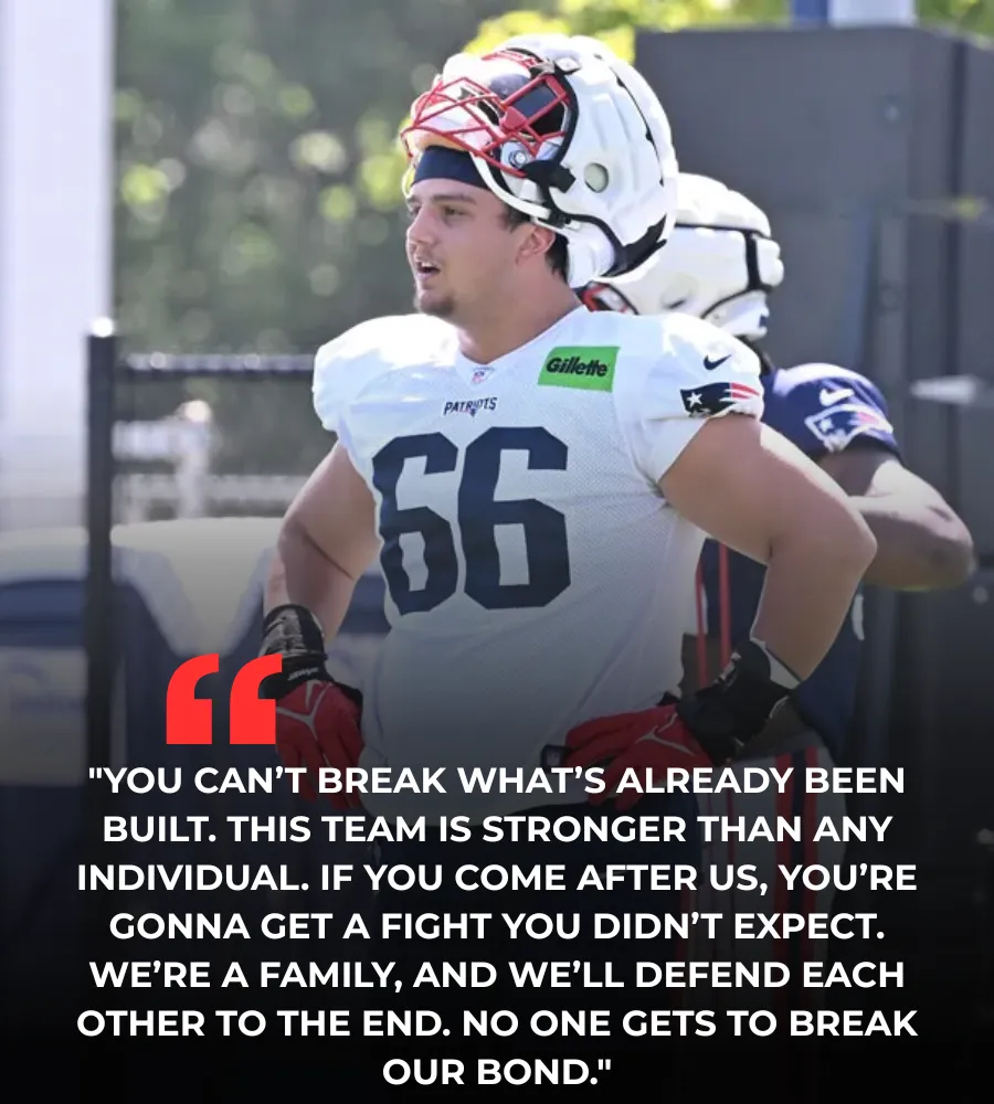 Will Campbell’s blunt response to getting involved in Patriots-Commanders scuffle